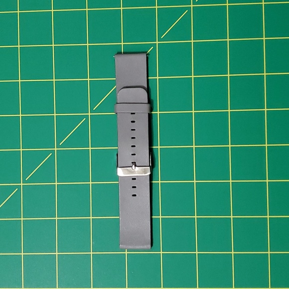 Grey Leather Fitbit Blaze Band - Picture 2 of 5
